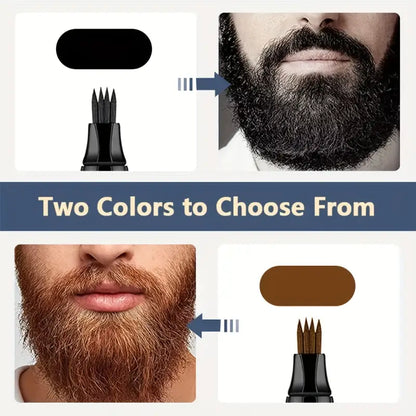 LAPIZ RELLENO PARA BARBA COLOR MARRON