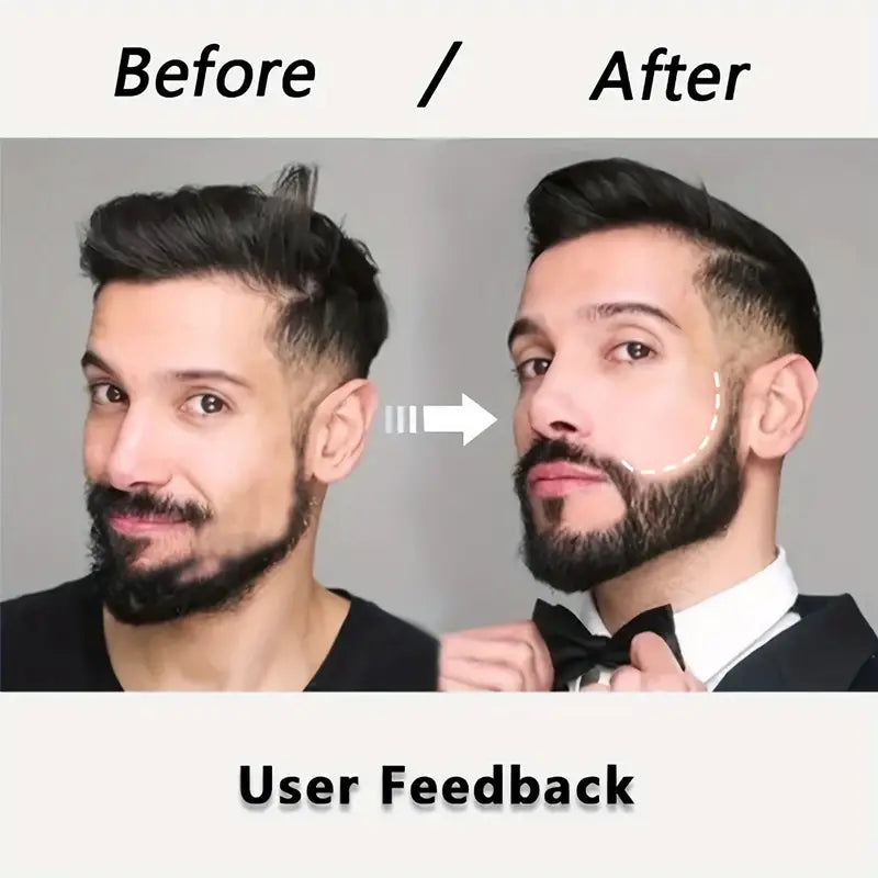 LAPIZ RELLENO PARA BARBA COLOR MARRON