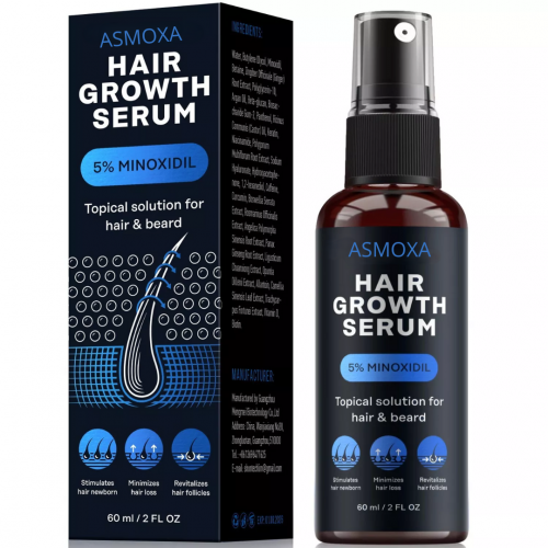 SUERO PARA EL CRECIMIENTO DEL CABELLO, 5% MINOXIDIL Y BIOTINA PARA HOMBRES Y MUJERES, TIENE LA PÉRDIDA DE CABELLO