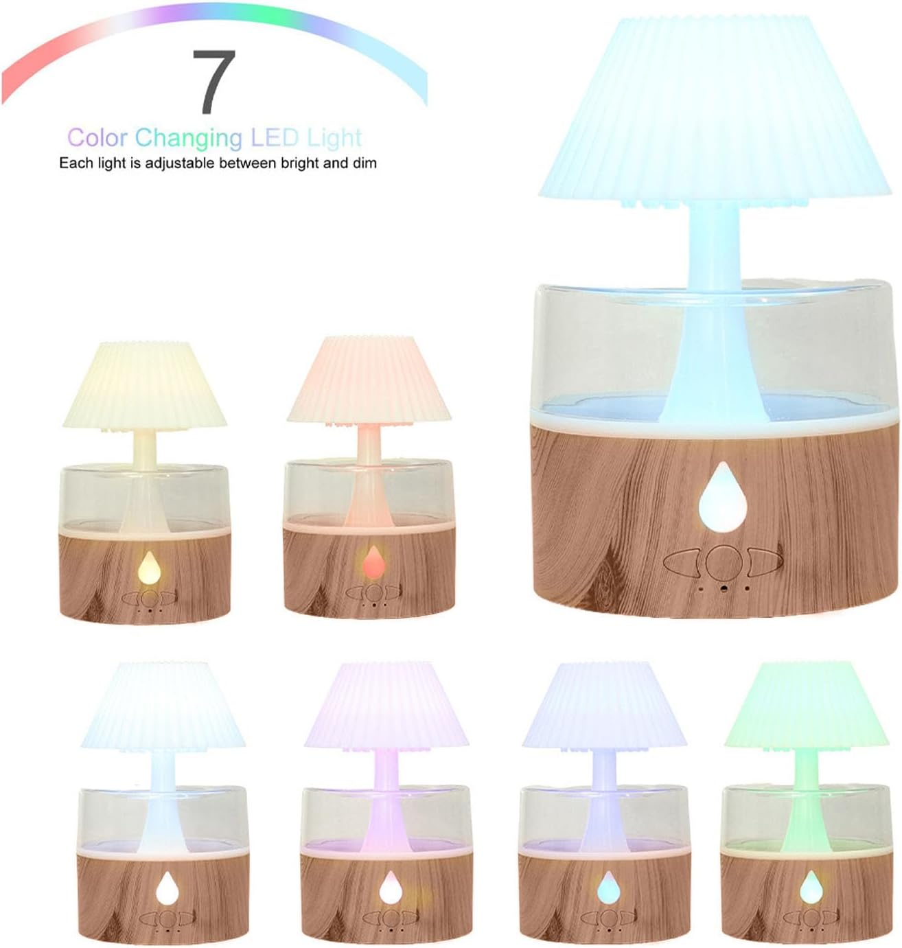 HUMIDIFICADOR DE AIRE TIPO LLUVIA MD-12764