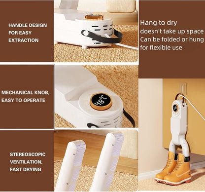 SECADOR DE ZAPATOS MULTIFUNCIONAL