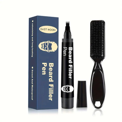 LAPIZ RELLENO PARA BARBA COLOR MARRON