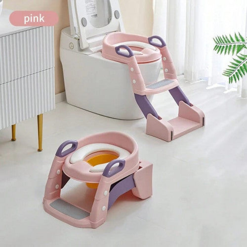 ESCALERA DE BAÑO PARA BEBE CON BACINILLA