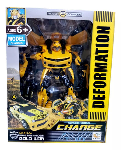 MUÑECO ROBOT TRASNFORMER PARA NIÑOS