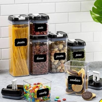 Set de Envases Herméticos 7 Piezas para Alimentos